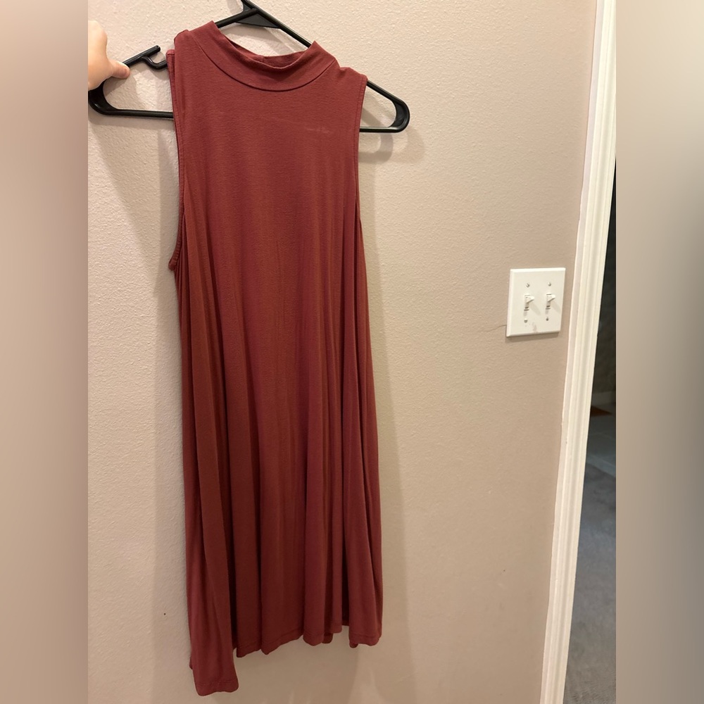 Urban Outfitters Burnt Orange Sleeveless Dress Size XS